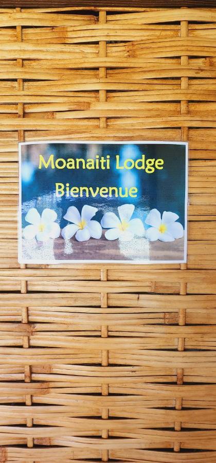 Moanaiti Lodge Maeva Экстерьер фото